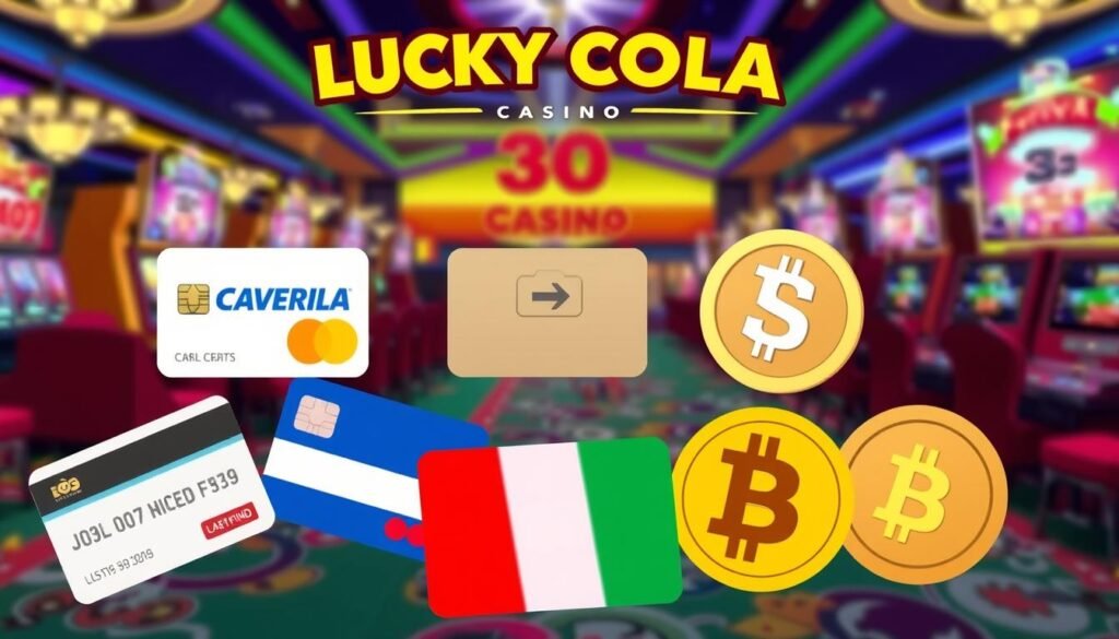 Lucky Cola payment methods
