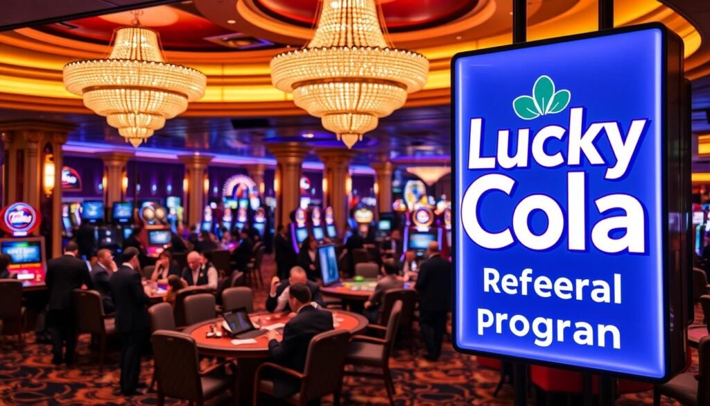 Lucky Cola Casino Referral Program
