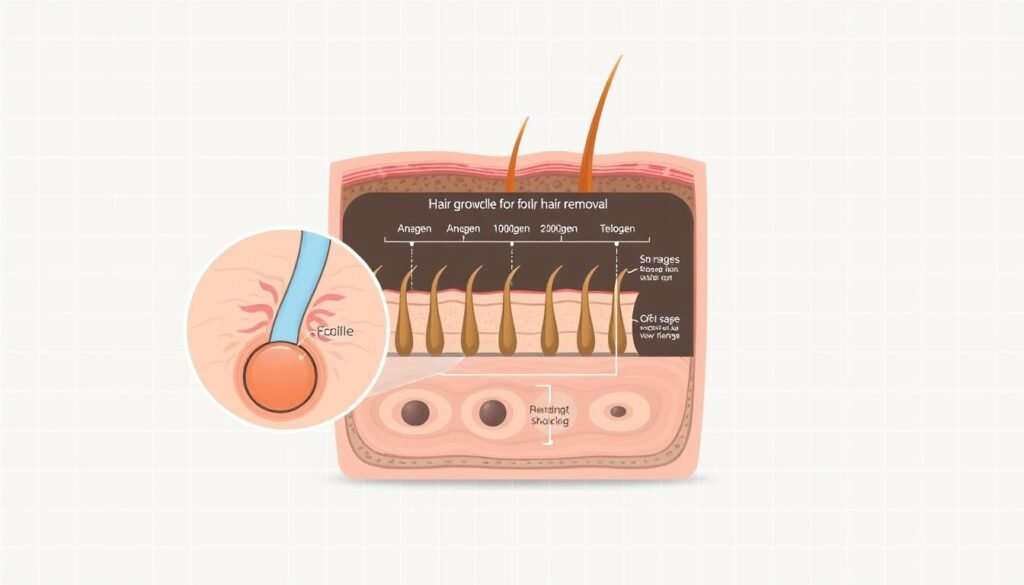 全身脫毛毛髮生長週期