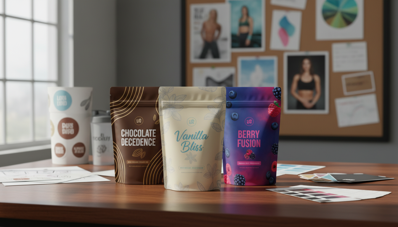 Protein Powder Packaging Strategy