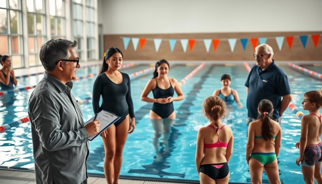 游泳班, 學游水