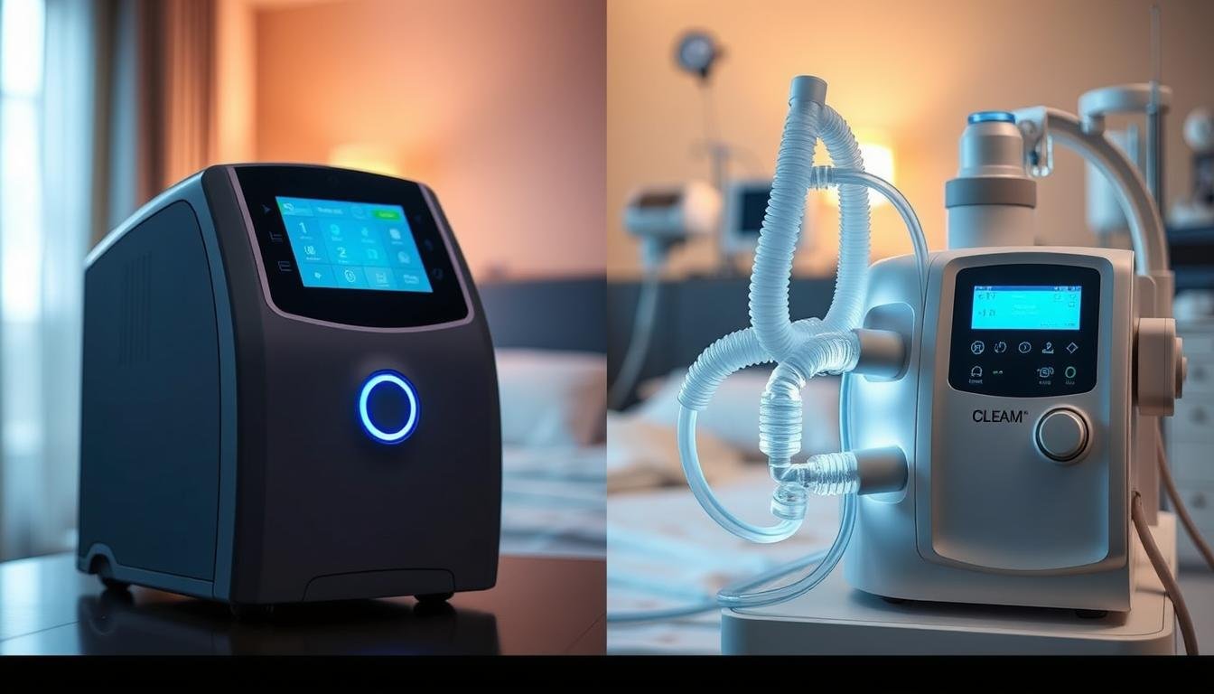 睡眠呼吸機與呼吸機的比較